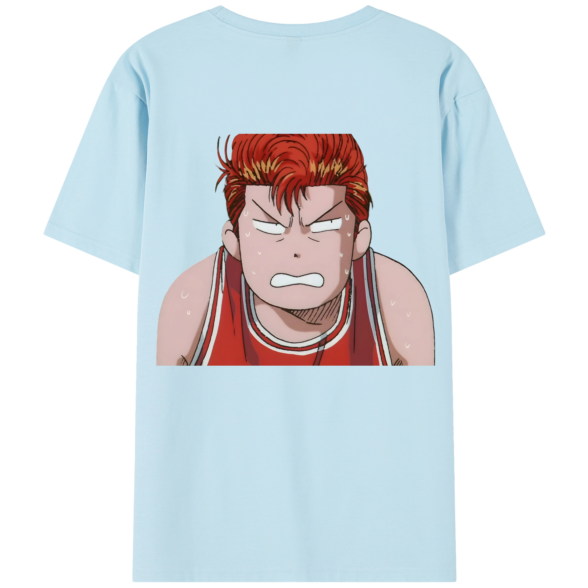 SLAM DUNK／スラムダンク 綿100％半袖Tシャツ（背面プリント）